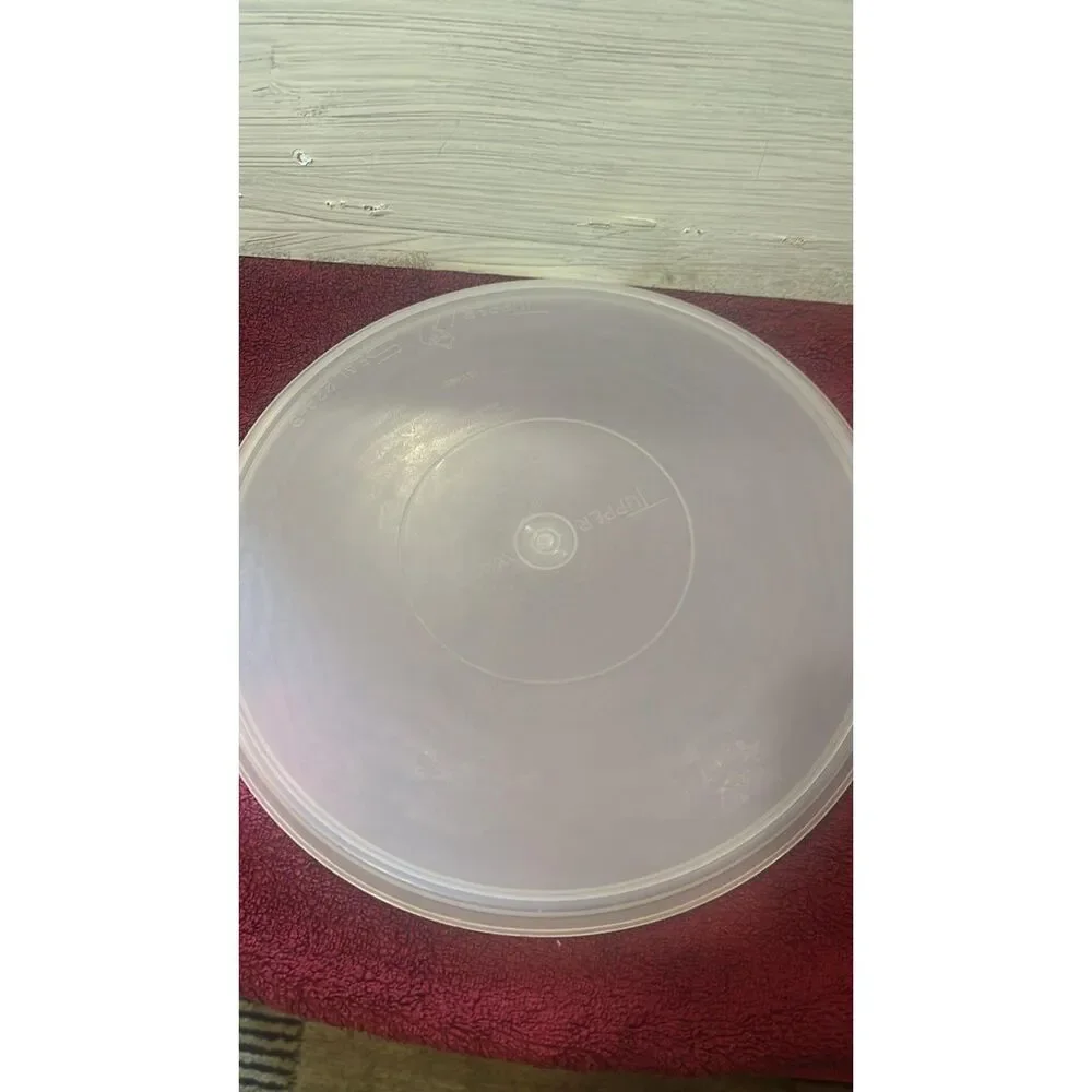 Vintage Tupperware 405 Veggie/Snack Holder with Lid